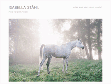 Tablet Screenshot of isabellastahl.com